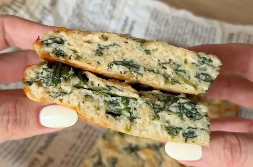 Hitra pita s sirom in špinačo: recept nutricionistke za popoln začetek dneva (foto: Instagram @ltm.fitt (Posnetek zaslona))