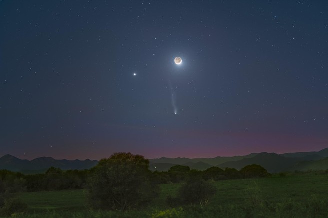 komet vesolje sonce skrivnost astronomija znanost nasa osoncje