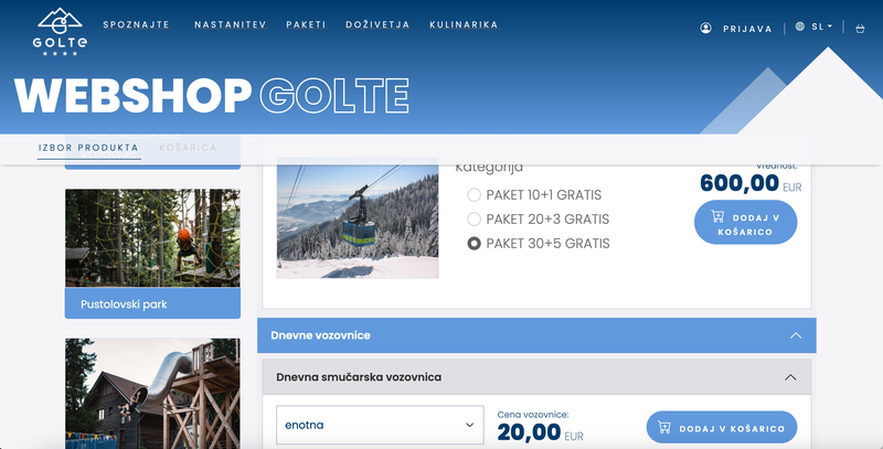 Smučarske vozovnice - najdražje so na blagajni