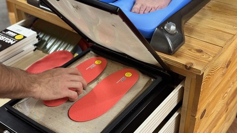 Smučarski čevelj, oblikovan po vaši meri