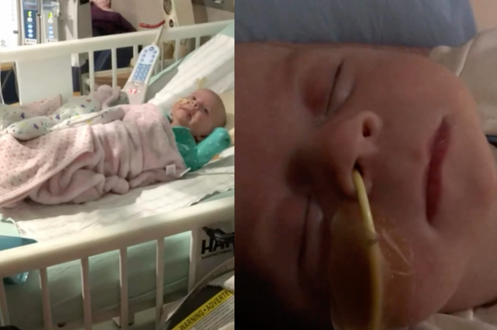 Dvojčicama so kmalu po rojstvu diagnosticirali raka: prvi znak je bil viden na fotografijah, mama pa ga je spregledala (foto: Instagram @oakleytwinsjourney (Posnetek zaslona))