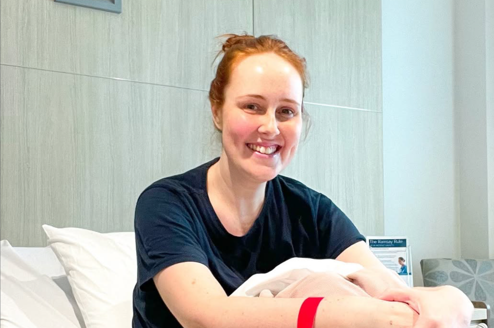 Družina je opazila prvi znak raka, ki ga sama ne bi nikoli videla: zblolela je pri 29. letih, možnosti za preživetje pa so bile majhne (foto: Instagram @courtneymangan (Posnetek zaslona))