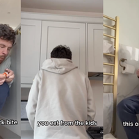 Oče pokazal, kam se skrije pred otroki, ko potrebuje mir: posnetek je postal hit na družbenih omrežjih