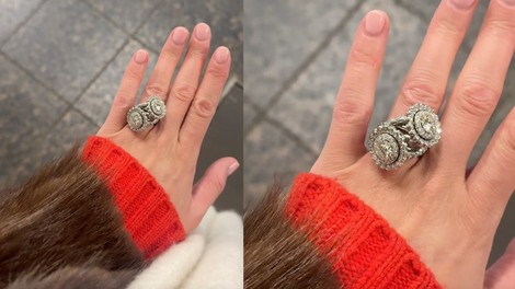 Pokazala je zaročni prstan za 22 tisoč evrov, sledil je plaz komentarjev: »To je odpirač za konzerve«