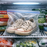 Trik, ki je navdušil splet: svoje teniske položite v zamrzovalnik, kar bo sledilo, vas bo povsem presenetilo