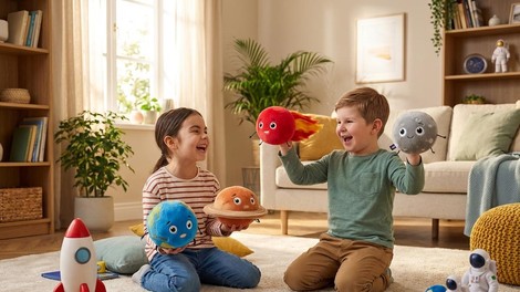 Tuš z Astro prijatelji: ko nakup postane vesoljska pustolovščina za vso družino