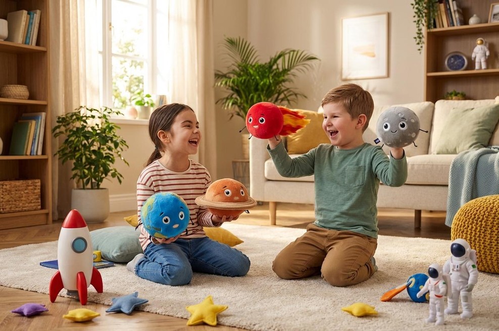 Tuš z Astro prijatelji: ko nakup postane vesoljska pustolovščina za vso družino (foto: Tuš)