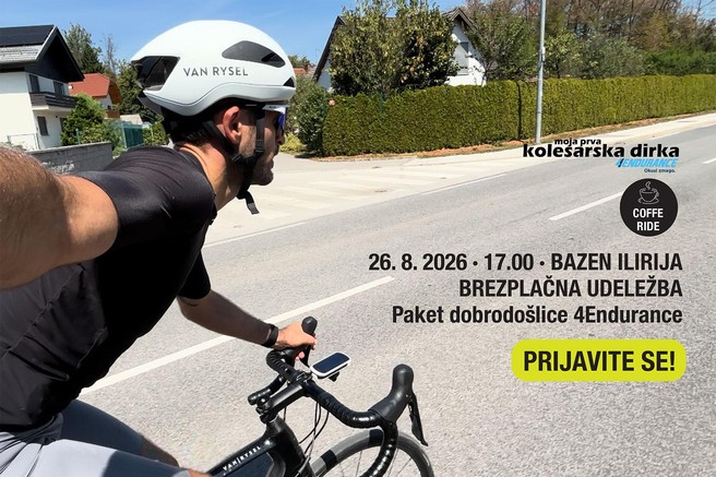 Coffee Ride prihaja v Ljubljano: rezervirajte si 26. avgust za kolesarjenje v dobri družbi