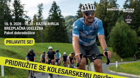 Coffee Ride se vrača: 16. septembra ponovno kolesarimo skupaj