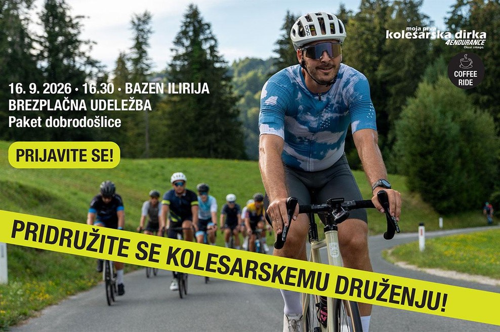 Coffee Ride se vrača: 16. septembra ponovno kolesarimo skupaj (foto: AM Ljubljana)