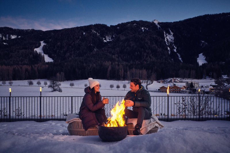 Hotel Kronplatz s petimi zvezdicami – minuto stran od gondole