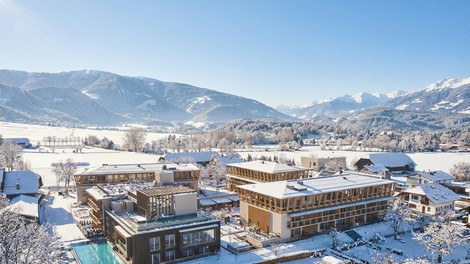 Hotel Kronplatz s petimi zvezdicami – minuto stran od gondole